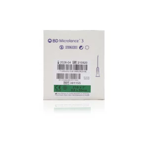 BD Microlance™ Hypodermic Needle, 21 G (green), 50 mm, 2"