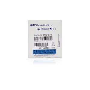 BD Microlance™ Hypodermic Needle, 23 G (blue), 30 mm, 1¼"