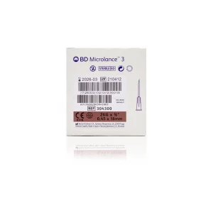BD Microlance™ Hypodermic Needle, 26 G (brown), 16 mm, 5/8"