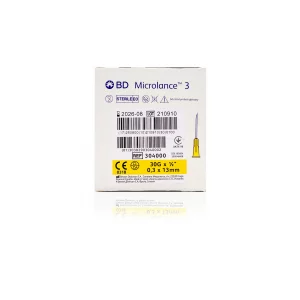 BD Microlance™ Hypodermic Needle, 30 G (yellow), 13 mm½