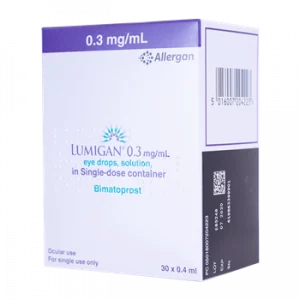 Bimatoprost Lumigan 0.3mg/ml (0.03%) UDV 0.4mlx30