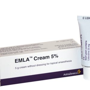  Emla Cream (Lidocaine Cream) Tube - 5%/5g - 5g Cream